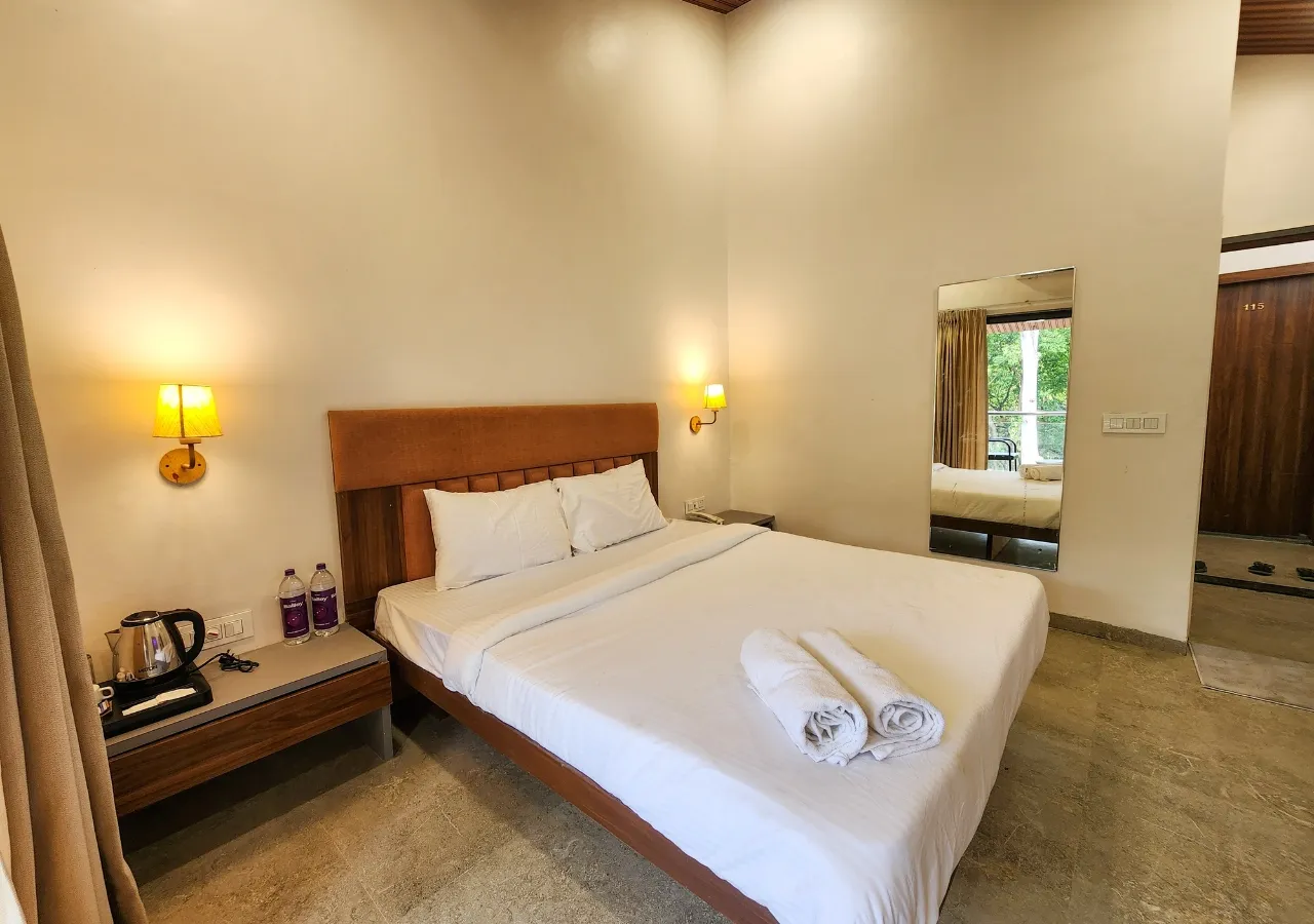 AC Room View at Vishwas Devrai Resort Pune